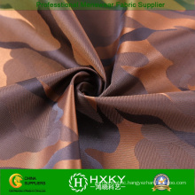 100%Polyester Yarn Dyed Fabric with Camouflage Pattern for Jacket or Trench